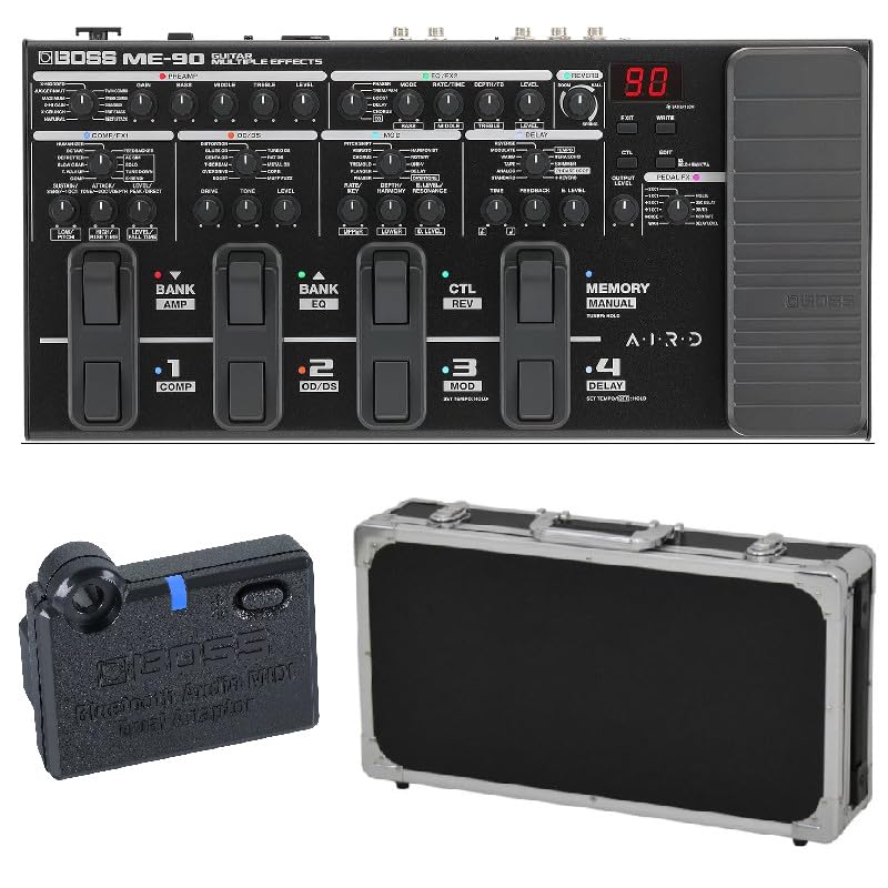 BOSS Guitar Multiple Effects EC60 BK Effector Board Case Set ME-90 + BT-DUAL + чорний
BOSS Guitar Multiple Effects EC60 BK Effector Board Case Set ME-90 + BT-DUAL + чорний