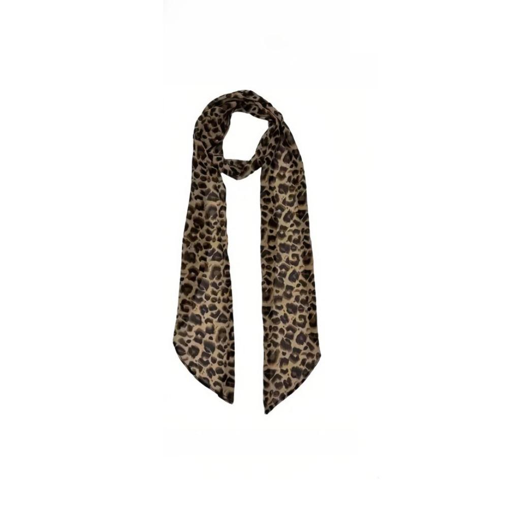 Narrow Strip Leopard Print Scarf Brown Leopard Silk Scarf Belts Women s Jeans Accessories кавовий
Narrow Strip Leopard Print Scarf Brown Leopard Silk Scarf Belts Women s Jeans Accessories кавовий