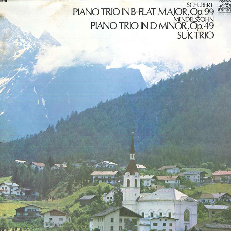 LP Record SUK TRIO - Schubert:piano Trio No.1 In B-flat OQ7045S SUPRAPHON Japan Obi Classical Used
LP Record SUK TRIO - Schubert:piano Trio No.1 In B-flat OQ7045S SUPRAPHON Japan Obi Classical Used