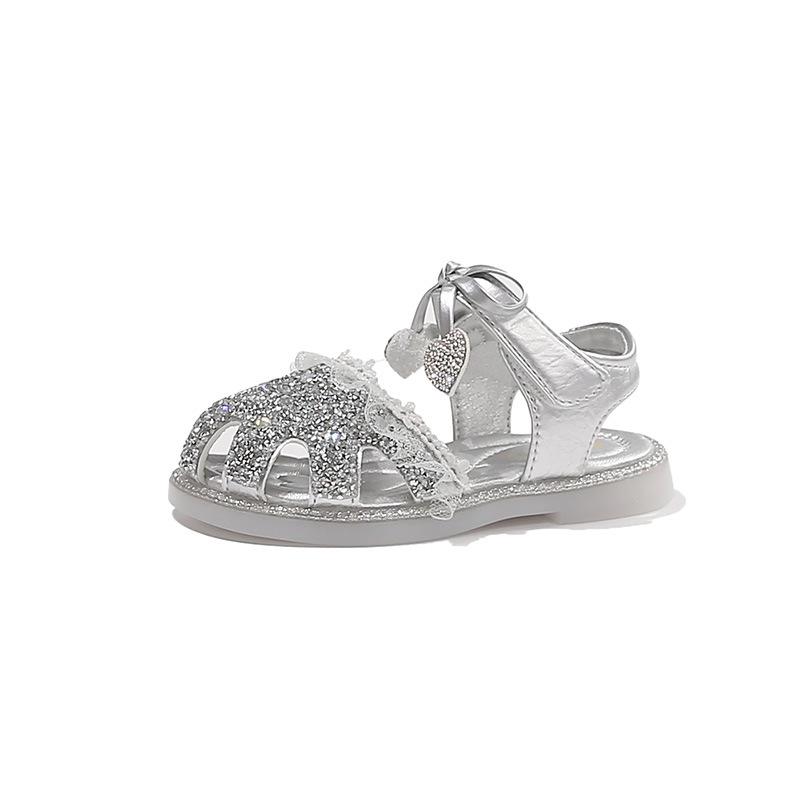 Summer Girls Soft Soled Anti Slip Half Toe Sandals Fashion Rhinestone Princess Casual Shoes size 23 серебряный
Summer Girls Soft Soled Anti Slip Half Toe Sandals Fashion Rhinestone Princess Casual Shoes size 23 серебряный