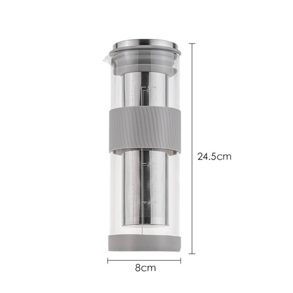 Brewing Glass Borosilicate Glass Pitcher 800ml Cold Brew Coffee Kettle Travel Outdoor
Brewing Glass Borosilicate Glass Pitcher 800ml Cold Brew Coffee Kettle Travel Outdoor