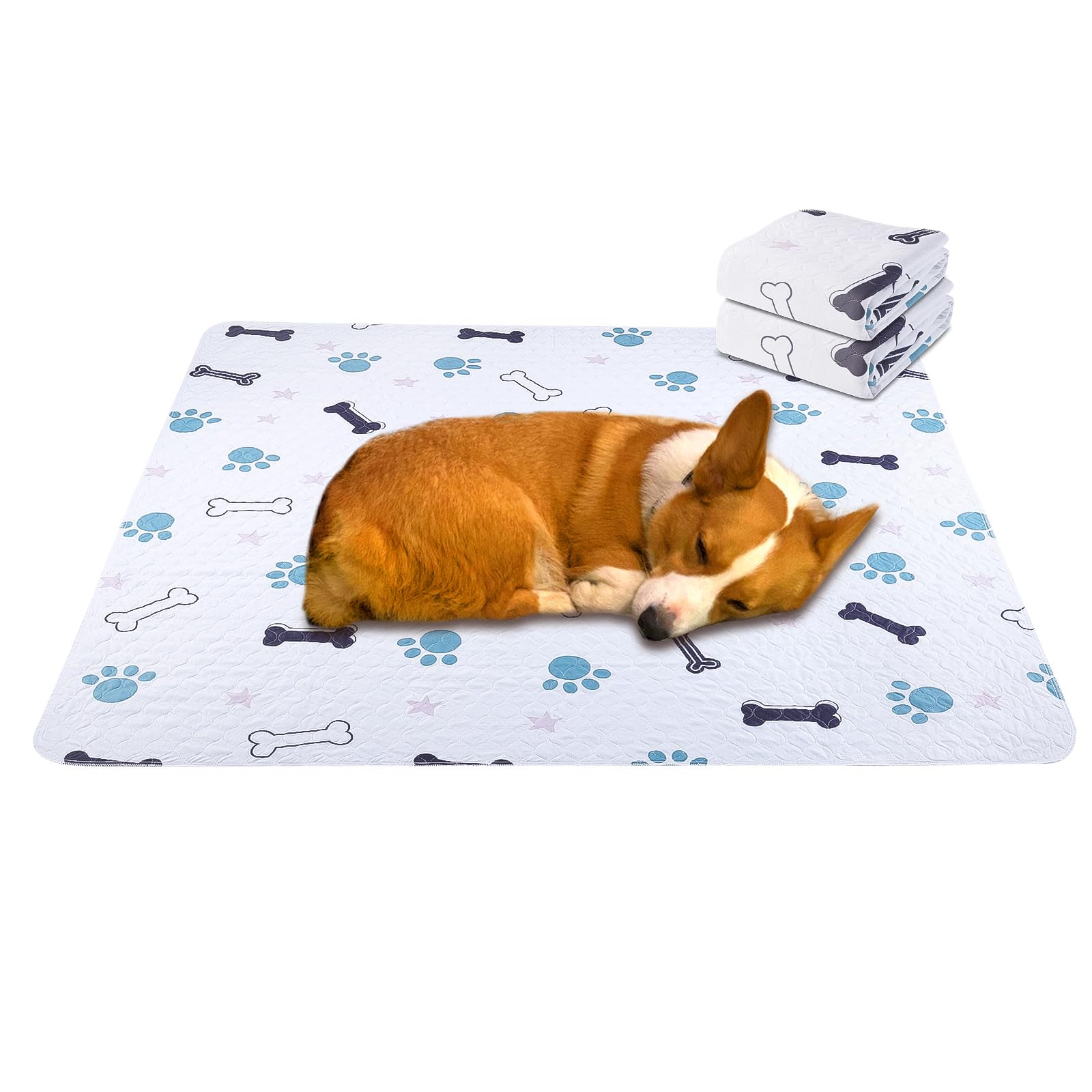 LOOBANI Set of 2 Washable Pet Sheets for Dogs and Pee Pet Toilet Underlay Quick Reusable Set of Cats, Mat, Mat, Drying, Non-Slip, (8092CM, 2)
LOOBANI Set of 2 Washable Pet Sheets for Dogs and Pee Pet Toilet Underlay Quick Reusable Set of Cats, Mat, Mat, Drying, Non-Slip, (8092CM, 2)