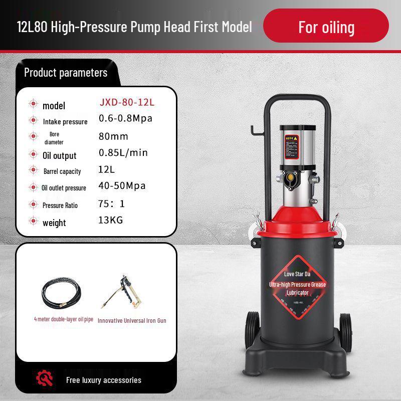 Xingda Genuine Pneumatic High-Pressure Butter Gun Pump for Excavators - Fully Automatic Filling Tool
Xingda Genuine Pneumatic High-Pressure Butter Gun Pump for Excavators - Fully Automatic Filling Tool