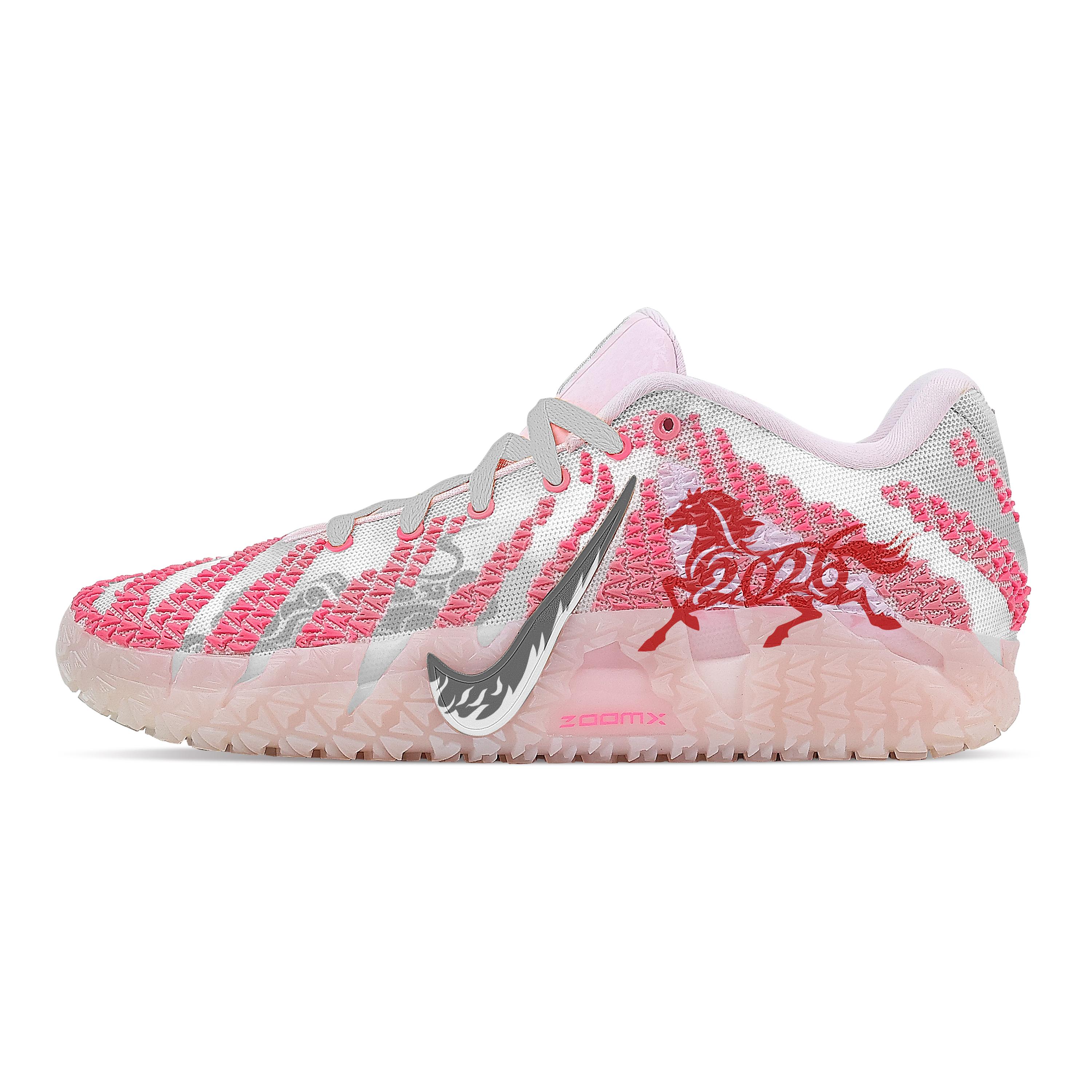 Nike Ja Morant 3 Immediate Success Rebound Grip Low top Basketball Shoes Men s Pink Gray HF2794-601(Team529-) 43
Nike Ja Morant 3 Immediate Success Rebound Grip Low top Basketball Shoes Men s Pink Gray HF2794-601(Team529-) 43