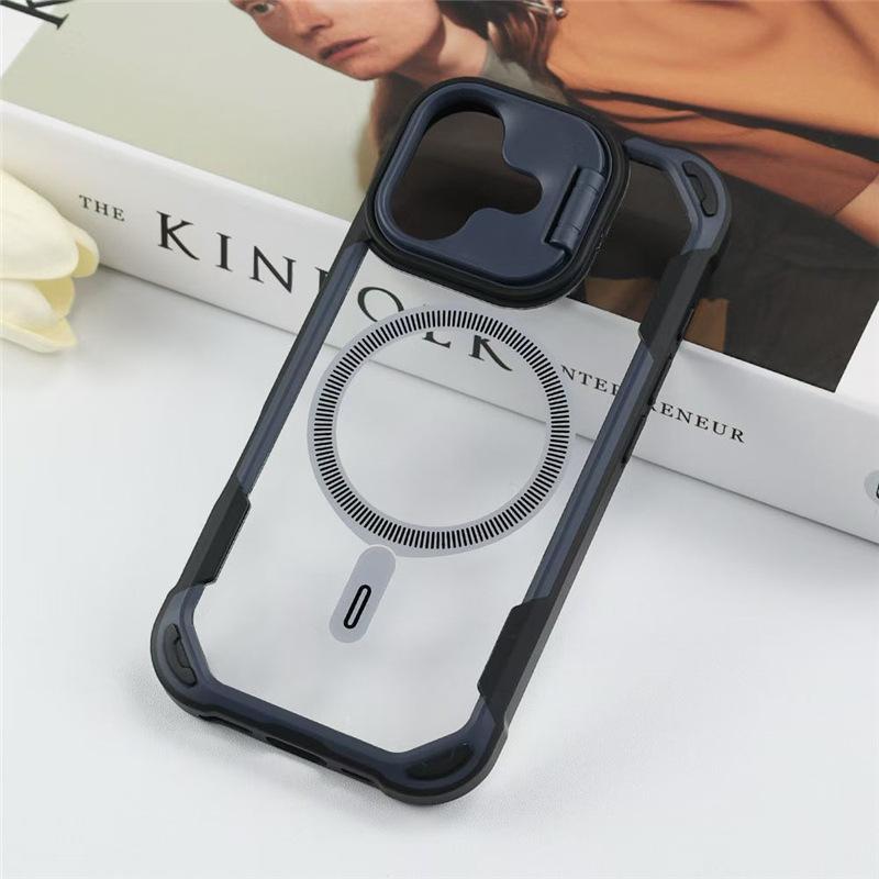 Shockproof Stand Lens Protection Case for IPhone Air 17 16 15 Plus 14 13 12 Pro Max for Magsafe Magnetic Wireless Charge Cover iPhone17 Pro
Shockproof Stand Lens Protection Case for IPhone Air 17 16 15 Plus 14 13 12 Pro Max for Magsafe Magnetic Wireless Charge Cover iPhone17 Pro