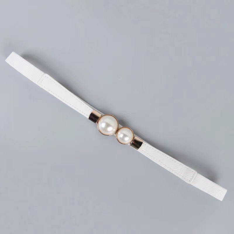 Women s Decorative Pearl Elastic Thin Waistband, Fashionable and Versatile, with Buckle and Thin Belt, Waist Decoration
Women s Decorative Pearl Elastic Thin Waistband, Fashionable and Versatile, with Buckle and Thin Belt, Waist Decoration