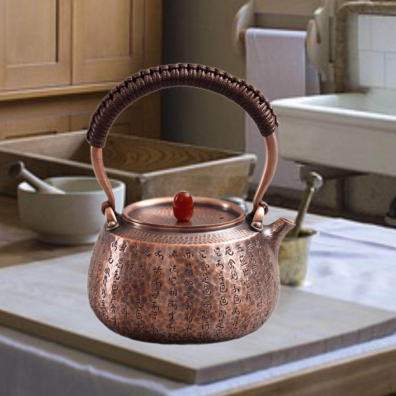 Медный чайник для заваривания чая Kung Fu Teapot 1.3L Infuser Китайский традиционный чайный сервиз для
Медный чайник для заваривания чая Kung Fu Teapot 1.3L Infuser Китайский традиционный чайный сервиз для