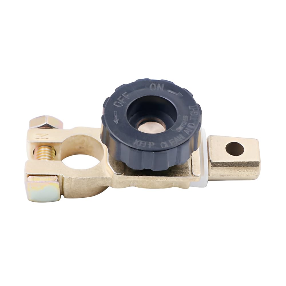 Battery Cut Terminal D Terminal Battery Terminal Cut Off Switch for General-purpose Batteries Easy Installation Anti-Theft Anti-Leakage Black
Battery Cut Terminal D Terminal Battery Terminal Cut Off Switch for General-purpose Batteries Easy Installation Anti-Theft Anti-Leakage Black