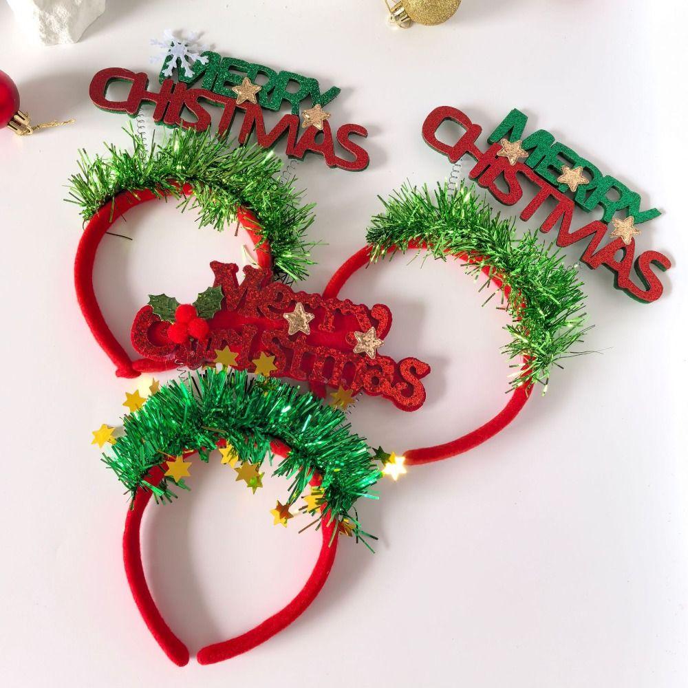 3 шт. милые рождественские повязки с буквами износостойкие нескользящие рождественские обручи для волос забавные изысканные повязки для косплея сувениры для вечеринок
3 шт. милые рождественские повязки с буквами износостойкие нескользящие рождественские обручи для волос забавные изысканные повязки для косплея сувениры для вечеринок
