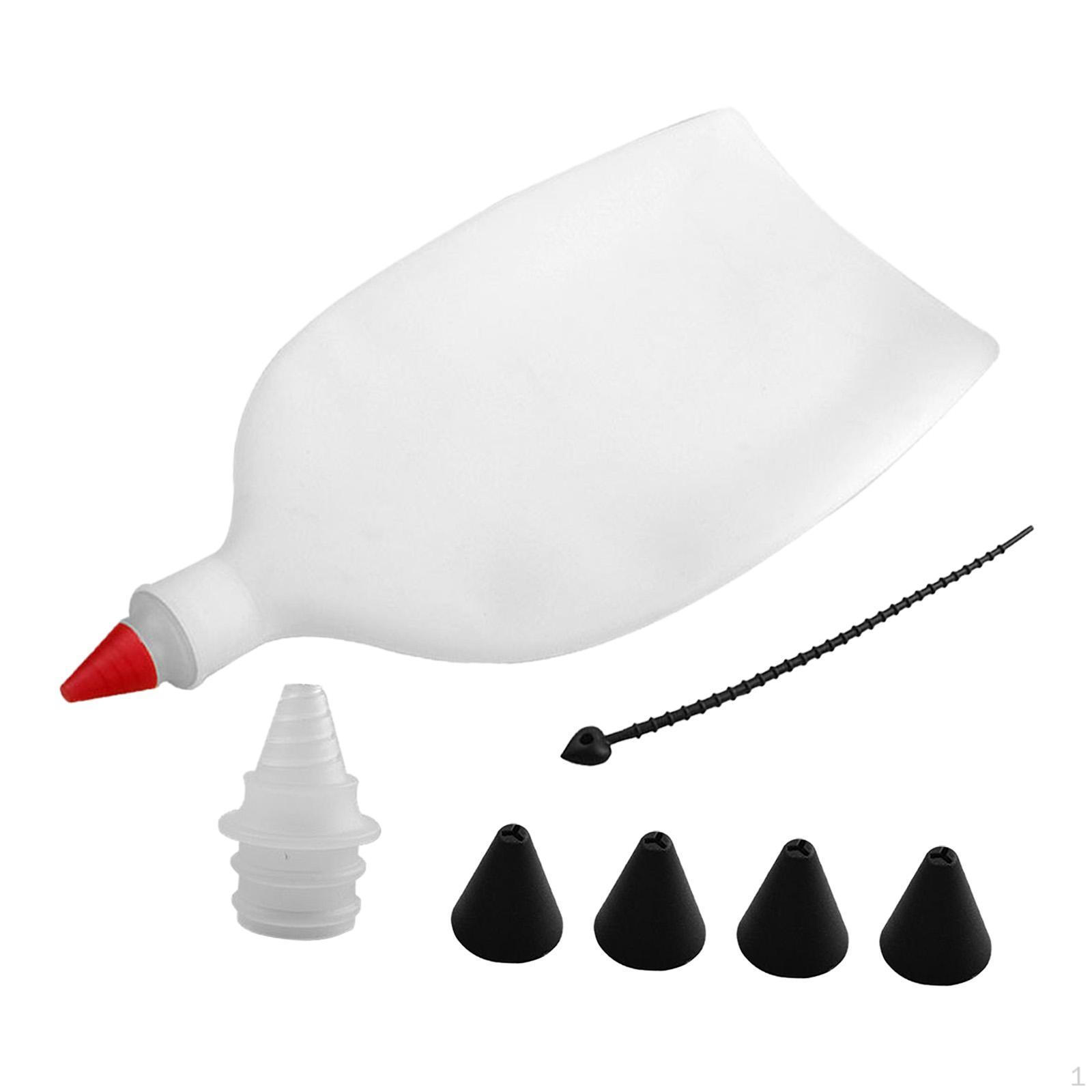 Piping Bag Pastry Replacement Head with Tips for Icing Chefs Cupcakes Black Tips
Piping Bag Pastry Replacement Head with Tips for Icing Chefs Cupcakes Black Tips
