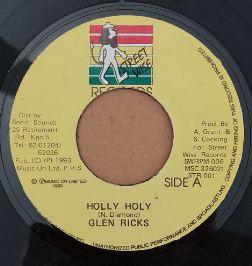 7inch Record GLEN RICKS Holly Holy SWRPM006 Street Wise Rec 1993 Jamaica Reggae Ska Dub Used
7inch Record GLEN RICKS Holly Holy SWRPM006 Street Wise Rec 1993 Jamaica Reggae Ska Dub Used