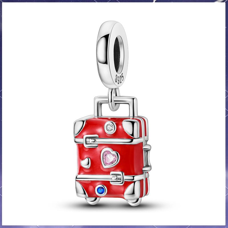Copper Love Luggage Pendant Suitable For Original Bracelets, Creating Fashionable Jewelry Necklaces Women
Copper Love Luggage Pendant Suitable For Original Bracelets, Creating Fashionable Jewelry Necklaces Women