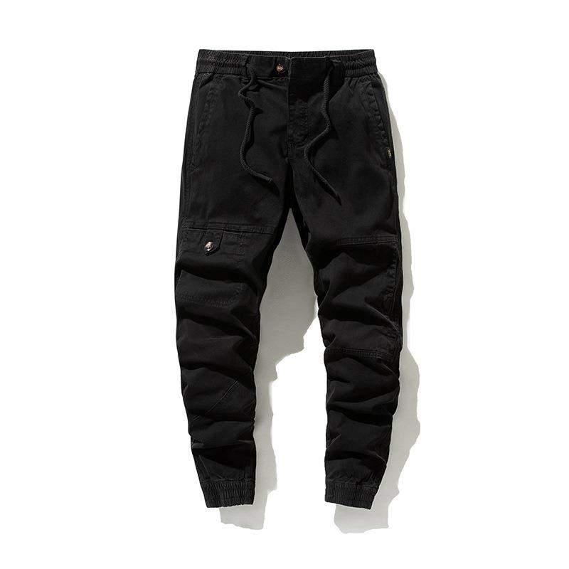 Retro Casual Overalls Men s Four-season Elastic Loose and Versatile Multi-pocket Trousers Trendy Commuter Leggings 38 чорний
Retro Casual Overalls Men s Four-season Elastic Loose and Versatile Multi-pocket Trousers Trendy Commuter Leggings 38 чорний