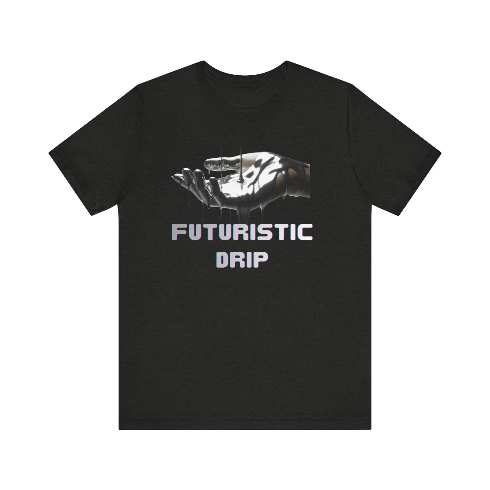 Metallic Dripping Hand Tee | Futuristic Drip Text L
Metallic Dripping Hand Tee | Futuristic Drip Text L