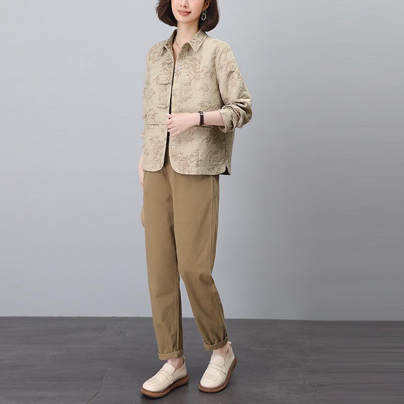 Women s Spring & Autumn National Style Casual Jacket Set - Age-Defying Fashion for Middle-Aged & Elderly XXL
Women s Spring & Autumn National Style Casual Jacket Set - Age-Defying Fashion for Middle-Aged & Elderly XXL