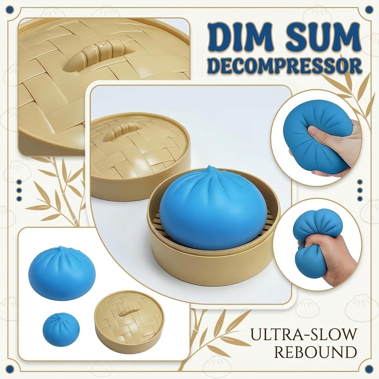 Blue Realistic Steamed Bun Toy, Slow Stress-relieving Xiaolongbao Toy. One Size
Blue Realistic Steamed Bun Toy, Slow Stress-relieving Xiaolongbao Toy. One Size
