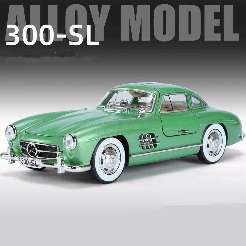New 1:24 Mercedes-Benz 300SL Alloy Car Model Diecast Metal Classic Vehicle Car Model Simulation Sound Light Collection Toy Gift зелений
New 1:24 Mercedes-Benz 300SL Alloy Car Model Diecast Metal Classic Vehicle Car Model Simulation Sound Light Collection Toy Gift зелений