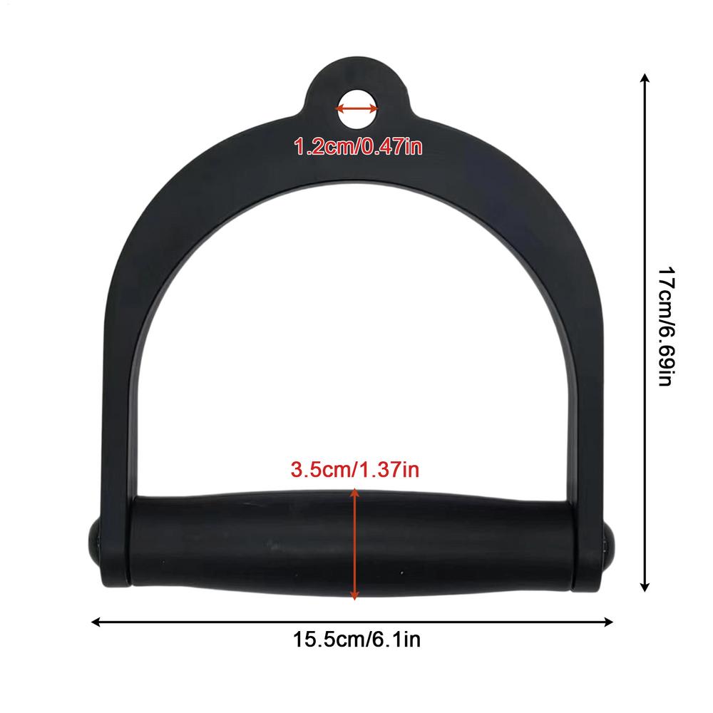 2pcs Ergonomic Fitness Handles Sturdy nylon Portable Resistance Band Cable Machine Attachment For Home Gym Training Daily Use
2pcs Ergonomic Fitness Handles Sturdy nylon Portable Resistance Band Cable Machine Attachment For Home Gym Training Daily Use