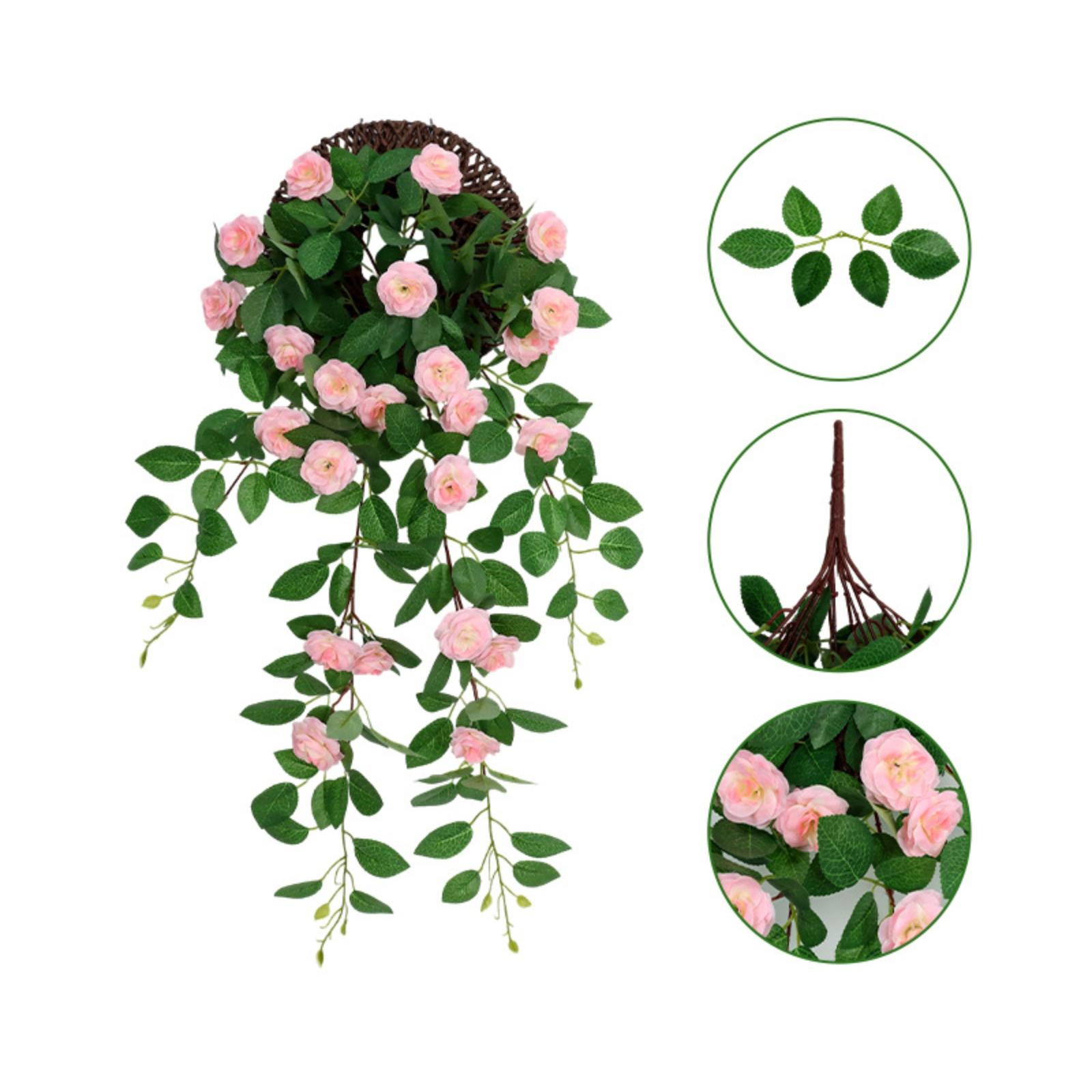 0.9м Штучна Квіткова Лоза, Підроблена Квіткова Лоза, Пластикова Квітка, Маскування Труб, Прикраса для Балкона One Size рожевий
0.9м Штучна Квіткова Лоза, Підроблена Квіткова Лоза, Пластикова Квітка, Маскування Труб, Прикраса для Балкона One Size рожевий