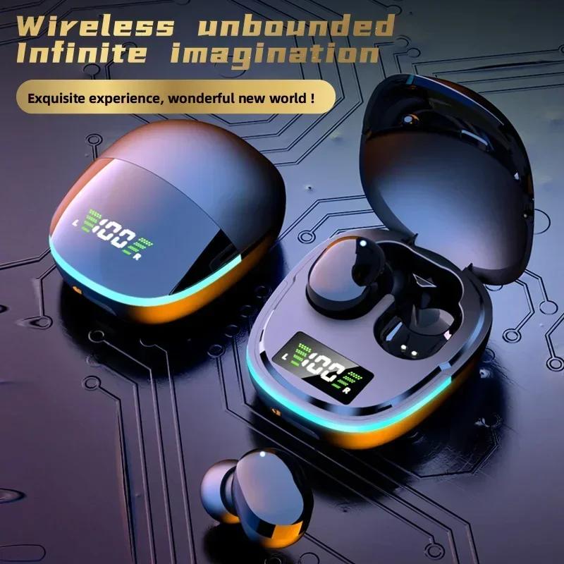 С микрофоном для смартфонов TWS G9S Bluetooth Водонепроницаемые спортивные наушники с шумоподавлением Беспроводные наушники Hi-Fi гарнитура чёрный
С микрофоном для смартфонов TWS G9S Bluetooth Водонепроницаемые спортивные наушники с шумоподавлением Беспроводные наушники Hi-Fi гарнитура чёрный