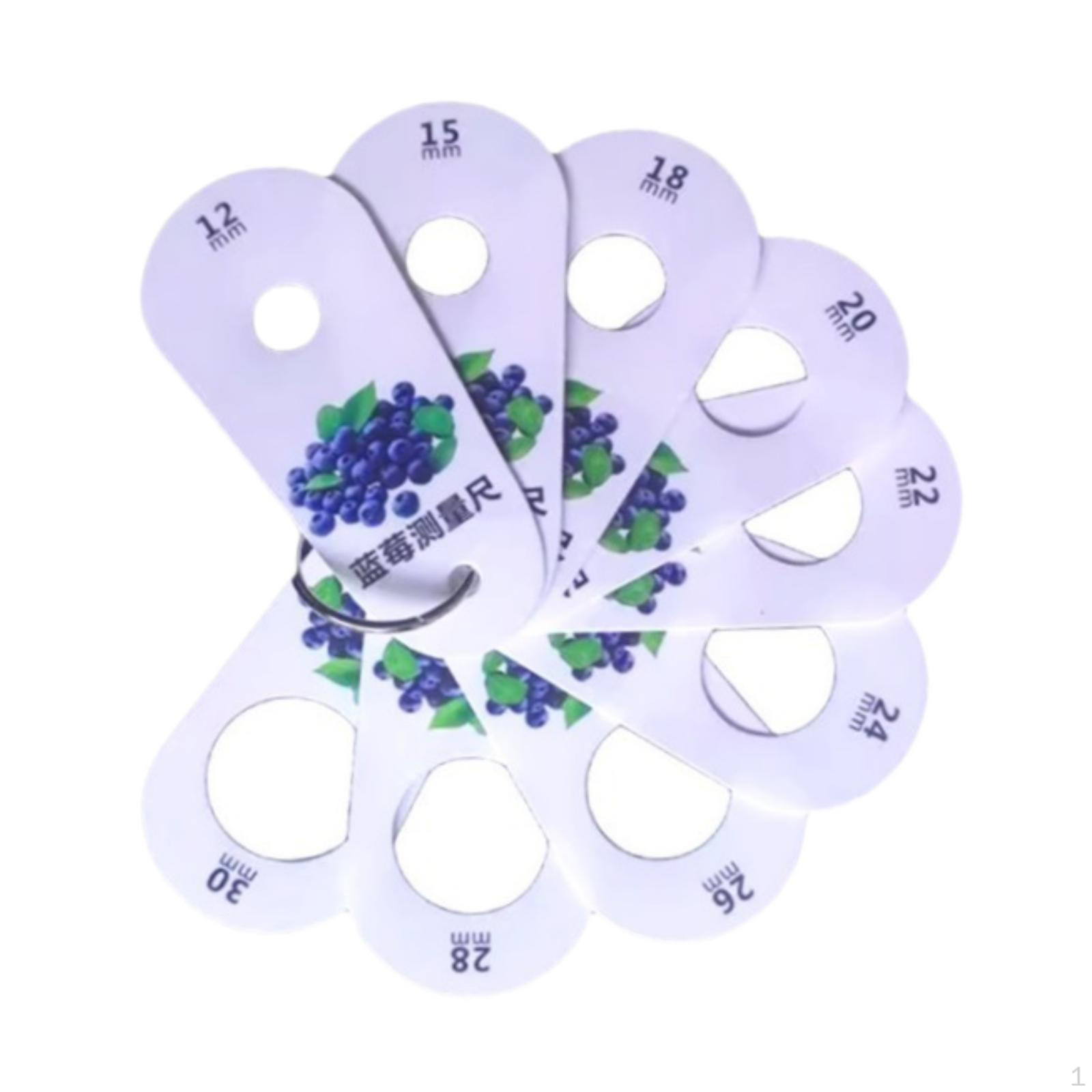 Фруктовий штангенциркуль для фруктів Багатофункціональний Портативний Вимірювач Економія Праці Стандартне Вимірювання Blueberries
Фруктовий штангенциркуль для фруктів Багатофункціональний Портативний Вимірювач Економія Праці Стандартне Вимірювання Blueberries