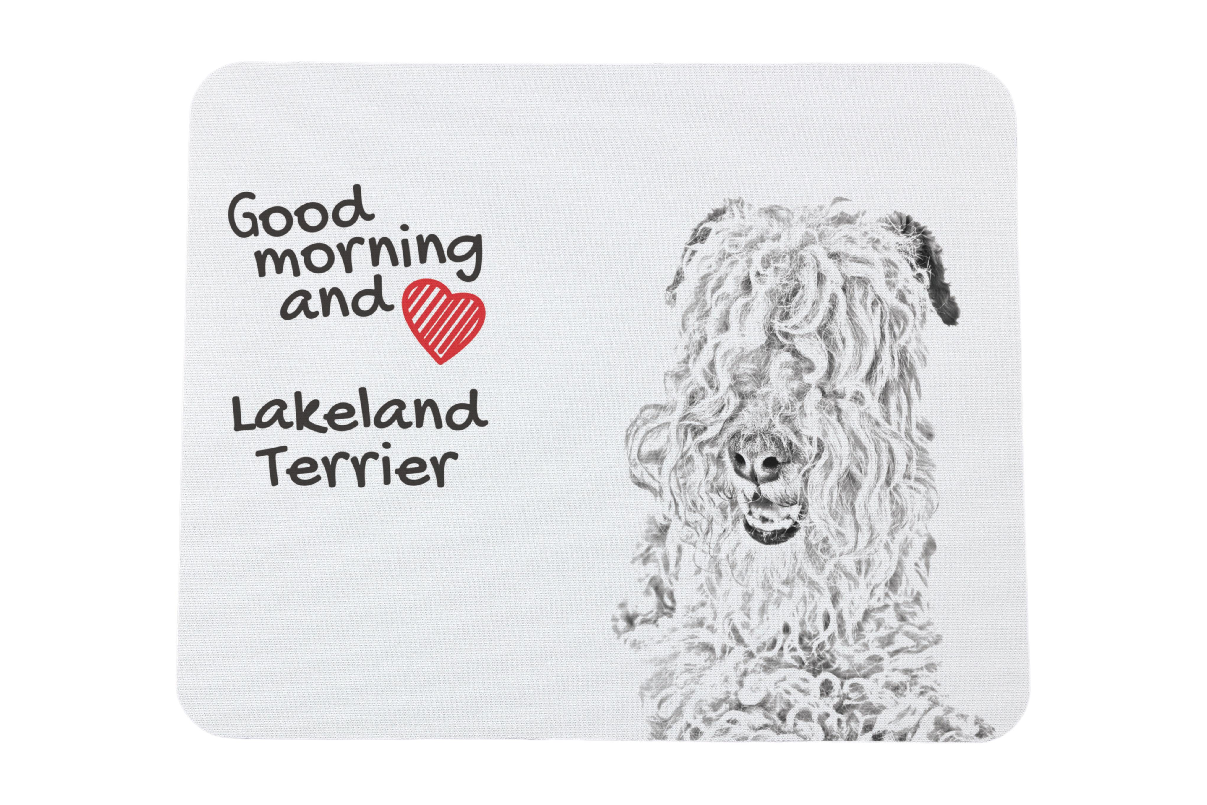 Lakeland Terrier - mouse pad with print, personalized dog-themed mouse pad, unique gadget for an office worker by Art-Dog brand білий
Lakeland Terrier - mouse pad with print, personalized dog-themed mouse pad, unique gadget for an office worker by Art-Dog brand білий