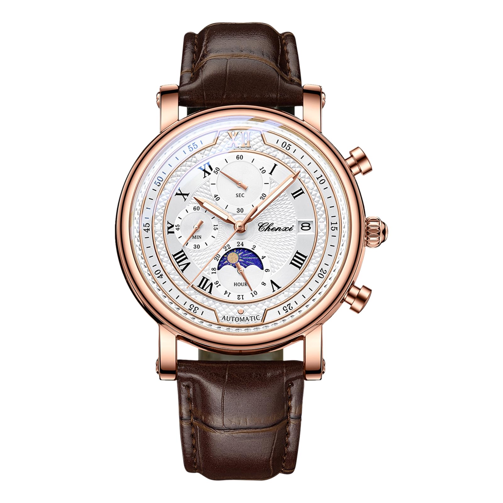 Triple Quartz Large Calendar White Black Silver Birthday Wristwatch, Men s, Leather, Eye, Rainproof, Waterproof, Luminous, Movement, Dial, Function,
Triple Quartz Large Calendar White Black Silver Birthday Wristwatch, Men s, Leather, Eye, Rainproof, Waterproof, Luminous, Movement, Dial, Function,