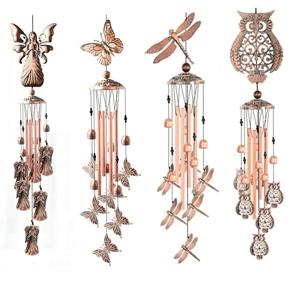 Creative Butterfly Bird Angel Wind Chimes Outdoor Hanging Decor Crisp Sound Tube Wind Chime Pendant
Creative Butterfly Bird Angel Wind Chimes Outdoor Hanging Decor Crisp Sound Tube Wind Chime Pendant