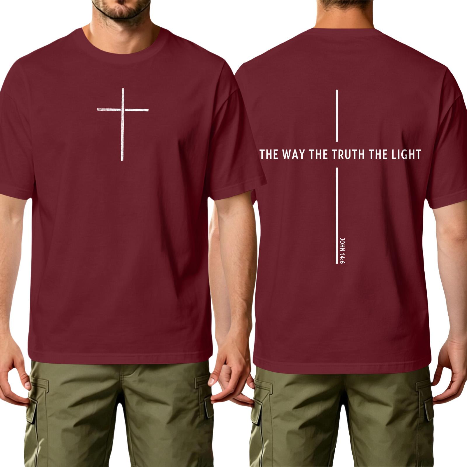 Men s Casual Short Sleeve T-Shirt with Cross Print Crew Neck Relaxed Fit Lightweight Cotton Fabric Comfortable Everyday Wear XXXXXL
Men s Casual Short Sleeve T-Shirt with Cross Print Crew Neck Relaxed Fit Lightweight Cotton Fabric Comfortable Everyday Wear XXXXXL