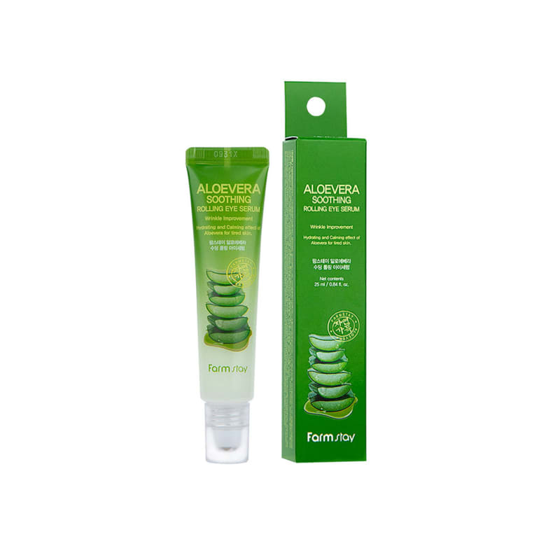 Farmstay Aloe Vera Успокаивающая сыворотка для век 25 мл
Farmstay Aloe Vera Успокаивающая сыворотка для век 25 мл