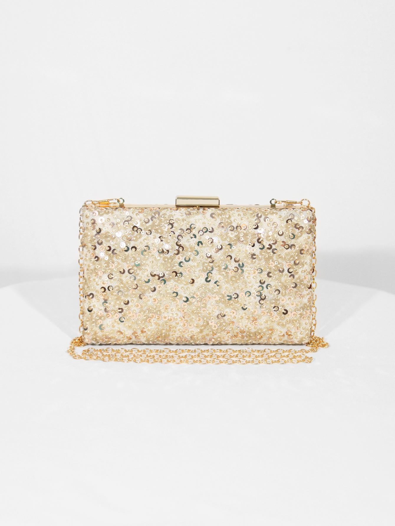 Gold Sequin Beaded Evening Clutch Bag for Women золотий
Gold Sequin Beaded Evening Clutch Bag for Women золотий