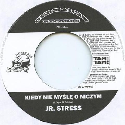 7inch Record JUNIOR STRESS / SILESIAN SOUND - Kiedy Nie Mysle O Niczym / Bedzie D GR0701603 Germaican 2006 Europe Reggae, Ska & Dub
7inch Record JUNIOR STRESS / SILESIAN SOUND - Kiedy Nie Mysle O Niczym / Bedzie D GR0701603 Germaican 2006 Europe Reggae, Ska & Dub