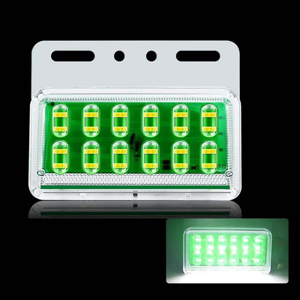 Автомобильный светодиодный габаритный фонарь Задний фонарь для грузовика Боковой габаритный фонарь 24 В Сигнальный фонарь для прицепа, тягача, грузовика Предупреждающий стояночный фонарь зелёный
Автомобильный светодиодный габаритный фонарь Задний фонарь для грузовика Боковой габаритный фонарь 24 В Сигнальный фонарь для прицепа, тягача, грузовика Предупреждающий стояночный фонарь зелёный