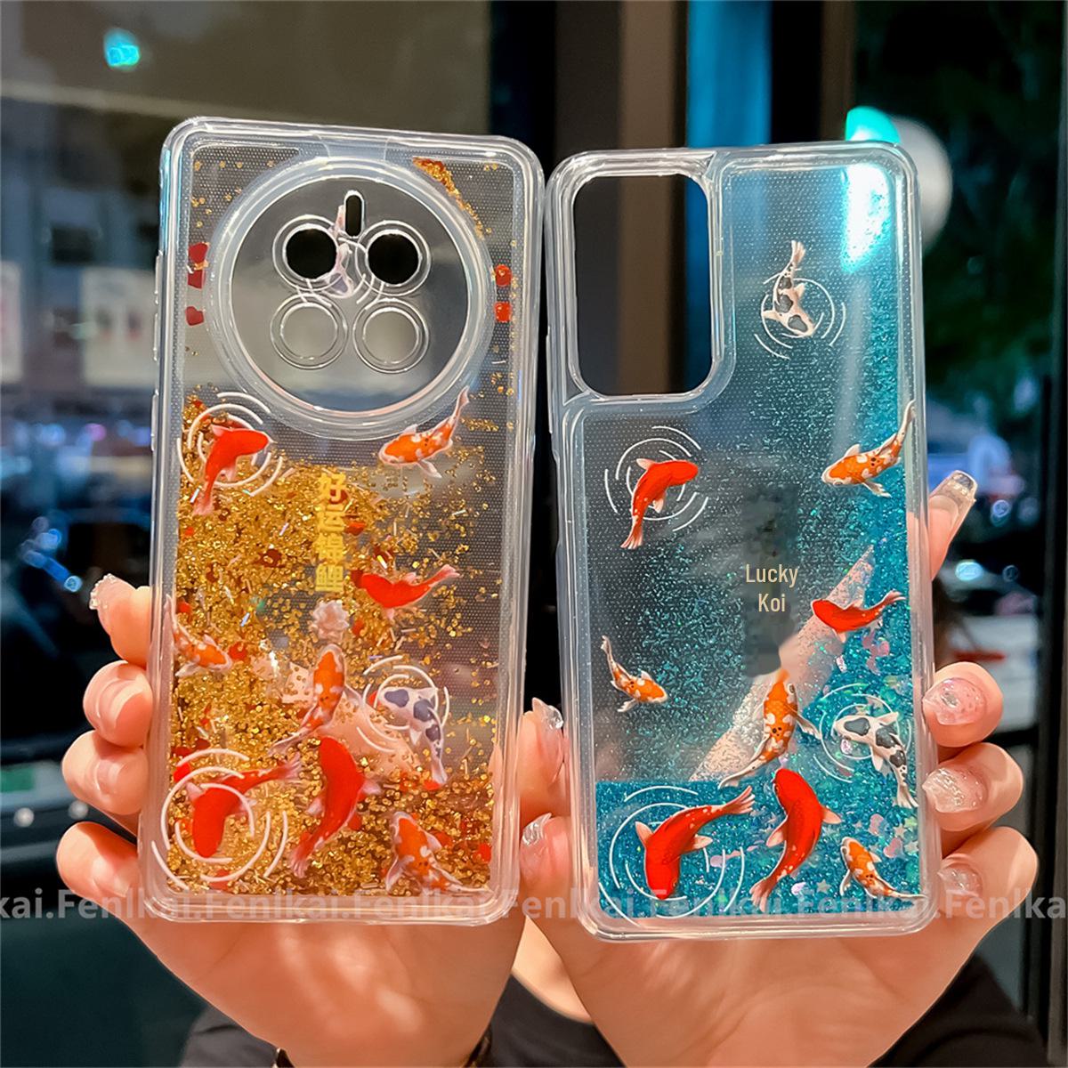 Чехол для телефона Luck Koi Quicksand для Huawei Nova 11, Enjoy 60, Mate 60 Pro, P50, P60 Huawei MATE50
Чехол для телефона Luck Koi Quicksand для Huawei Nova 11, Enjoy 60, Mate 60 Pro, P50, P60 Huawei MATE50