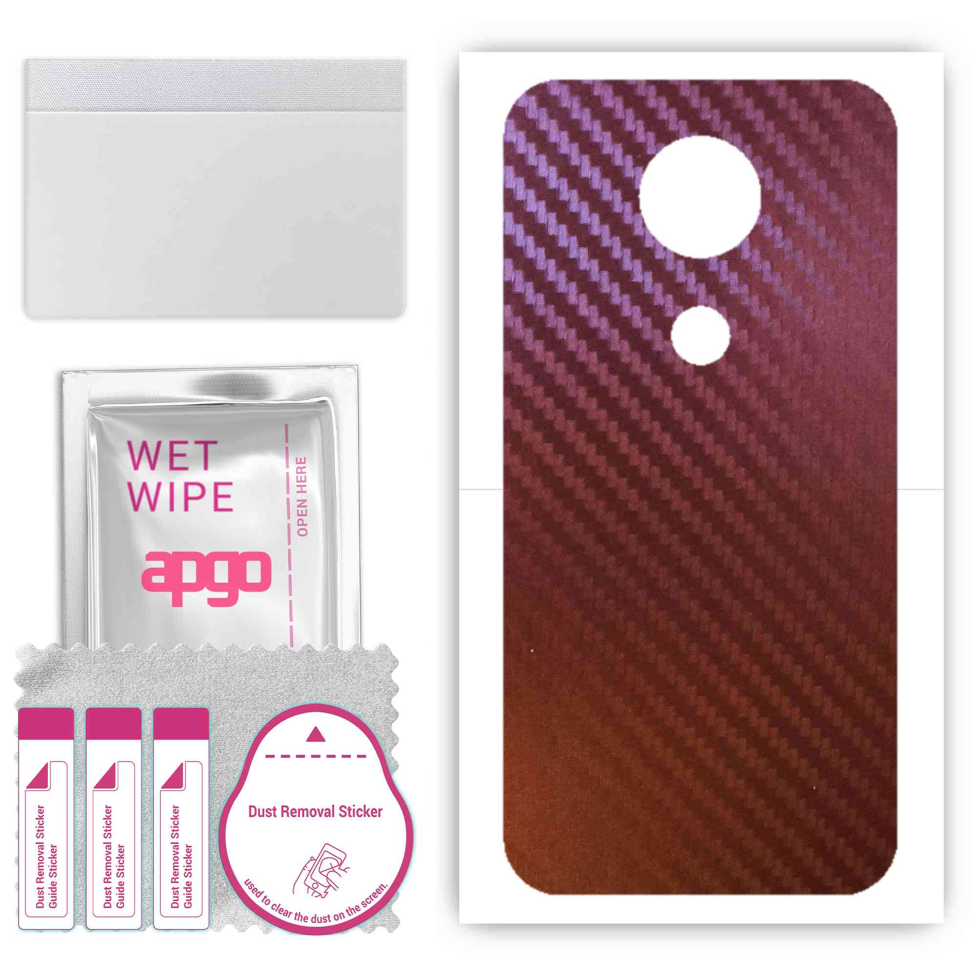 apgo skin sticker film foil vinyl for the BACK compatible with Motorola Moto E5 Plus, scratch-resistant, easy to install - Carbon Chameleon CAKA5
apgo skin sticker film foil vinyl for the BACK compatible with Motorola Moto E5 Plus, scratch-resistant, easy to install - Carbon Chameleon CAKA5