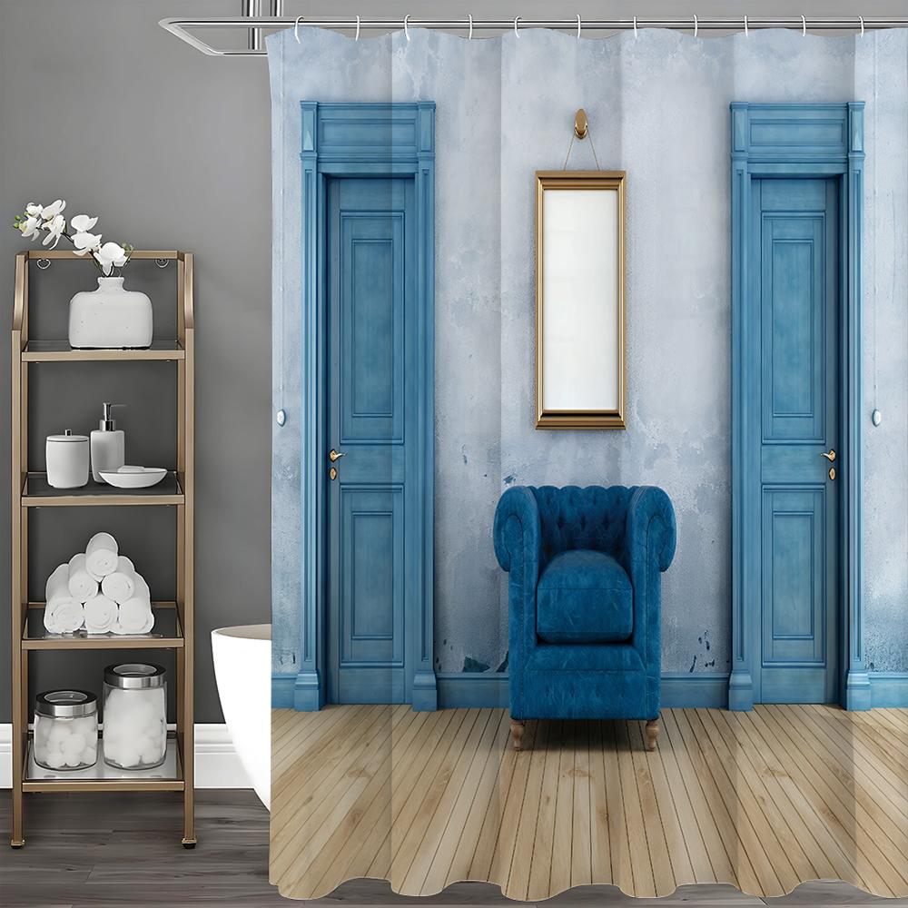 Blue Door Sofa Shower Curtain, Bathroom Decorative Shower Curtain, Waterproof Shower Curtain with Hooks 90*180cm
Blue Door Sofa Shower Curtain, Bathroom Decorative Shower Curtain, Waterproof Shower Curtain with Hooks 90*180cm