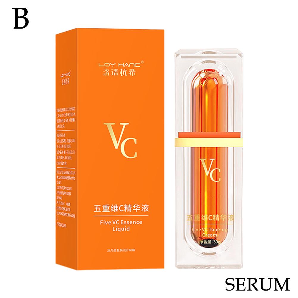 Крем-тоник Five Vitamin C 30 г VC Whitening Brightening Cream Cosmetic Makeup Natural Conceal E1Z9 serum-40ml
Крем-тоник Five Vitamin C 30 г VC Whitening Brightening Cream Cosmetic Makeup Natural Conceal E1Z9 serum-40ml