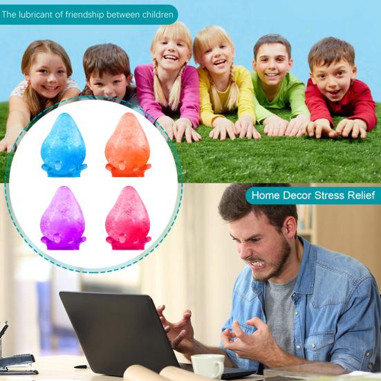 4Pcs Waterdrop Stress Ball Toy Anxiety Relief Slow Rebound Squeeze Ball Sensory Toy Kids Teens Adults Portable Soft TPR Ball Pinch Fidget Toy
4Pcs Waterdrop Stress Ball Toy Anxiety Relief Slow Rebound Squeeze Ball Sensory Toy Kids Teens Adults Portable Soft TPR Ball Pinch Fidget Toy