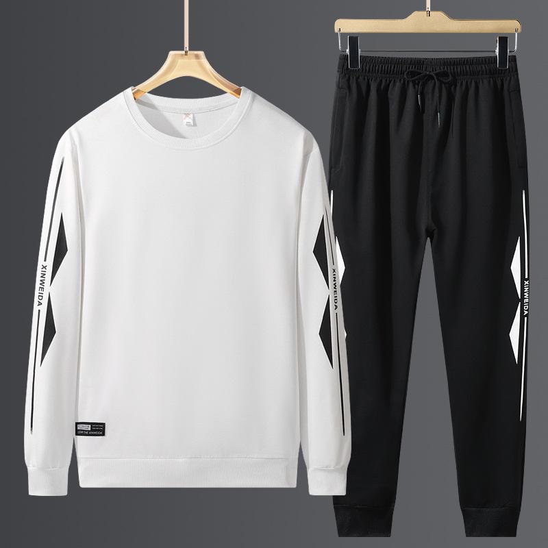 Sports Suit Men s Pullover Hoodie Two-piece Set Casual Sweatpants Youth Loose Round Neck Top Trendy 7XL белый
Sports Suit Men s Pullover Hoodie Two-piece Set Casual Sweatpants Youth Loose Round Neck Top Trendy 7XL белый