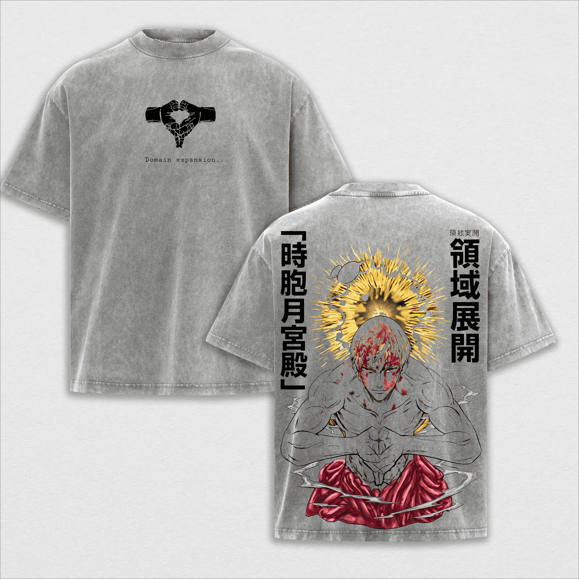Japanese Anime Jujutsu Kaisen T-shirt Zenin Naoya Tshirt For Men s Clothing Vintage Washed Oversized T Shirt Cotton Tees Tops XXL сірий колір
Japanese Anime Jujutsu Kaisen T-shirt Zenin Naoya Tshirt For Men s Clothing Vintage Washed Oversized T Shirt Cotton Tees Tops XXL сірий колір