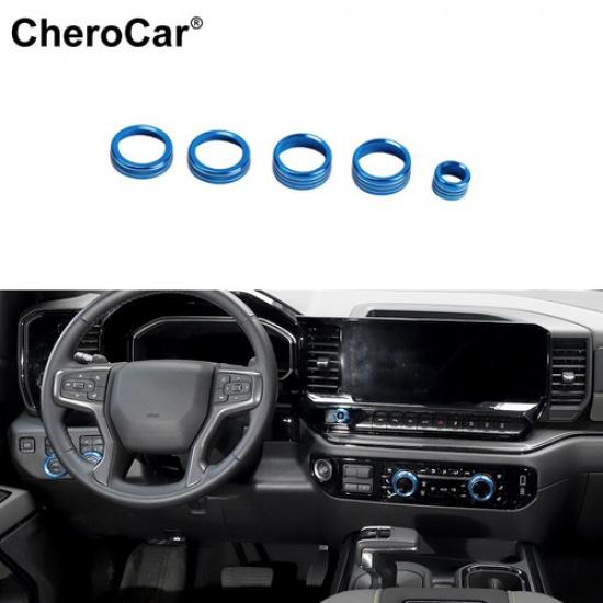 Center Control Headlight Radio AC Switch Knob Ring Trim For 22+ Chevy Silverado
Center Control Headlight Radio AC Switch Knob Ring Trim For 22+ Chevy Silverado