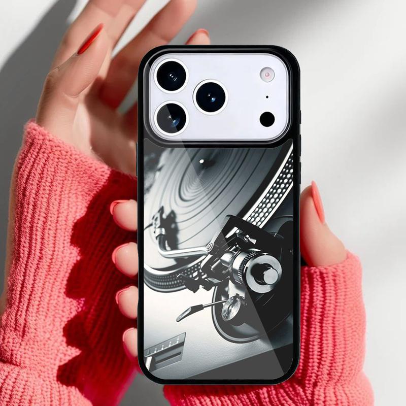 Vinyl DJ Record Art Phone Case for iPhone 17 Air 16e 15 14 13 Pro Max Back Cover for 12 11 Pro Coque iPhone17 Pro
Vinyl DJ Record Art Phone Case for iPhone 17 Air 16e 15 14 13 Pro Max Back Cover for 12 11 Pro Coque iPhone17 Pro