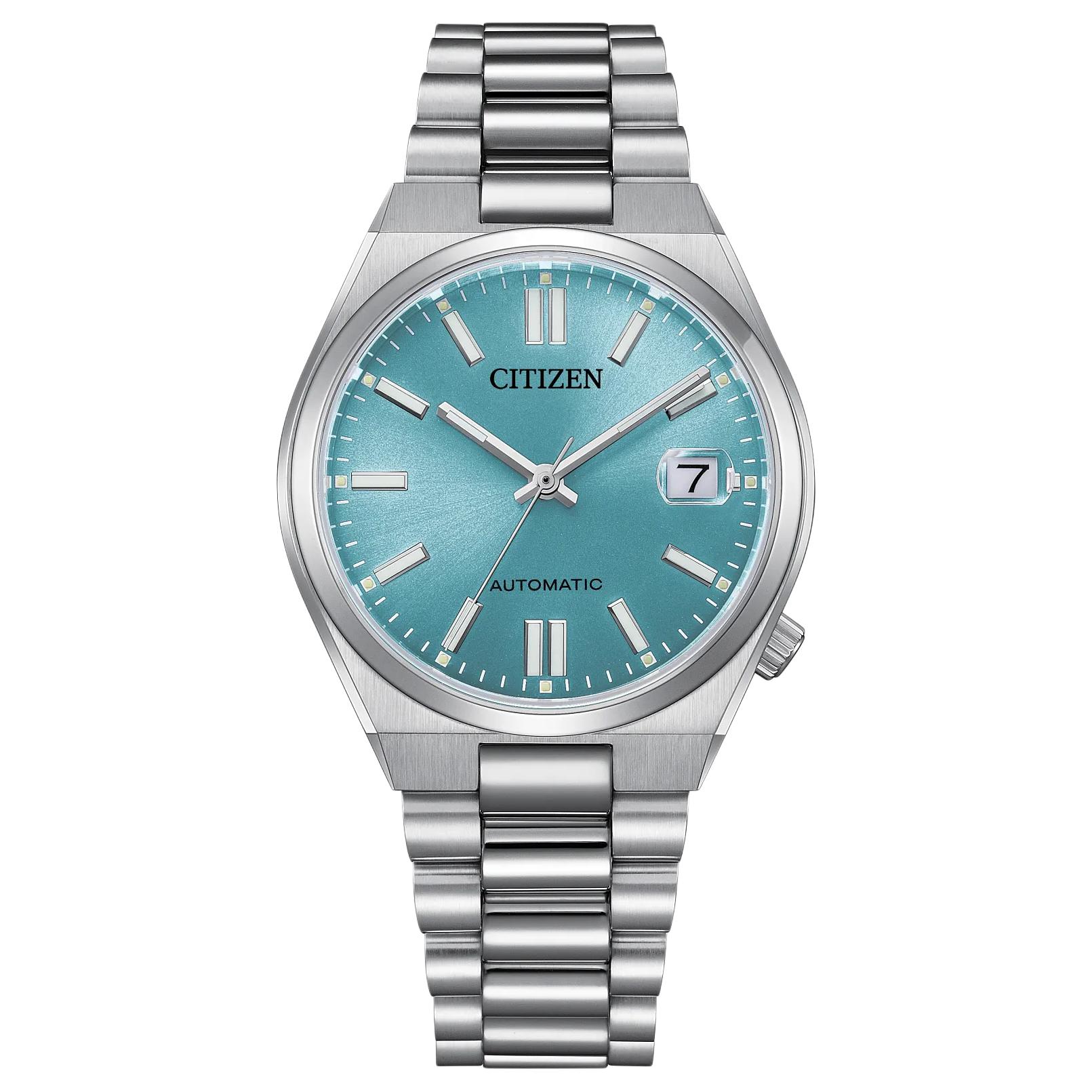 CITIZEN NH299 50m Water Resistant Automatic Mechanical Movement Stainless Steel Strap Watch 37mm NJ0200-50L Blue Dial
CITIZEN NH299 50m Water Resistant Automatic Mechanical Movement Stainless Steel Strap Watch 37mm NJ0200-50L Blue Dial