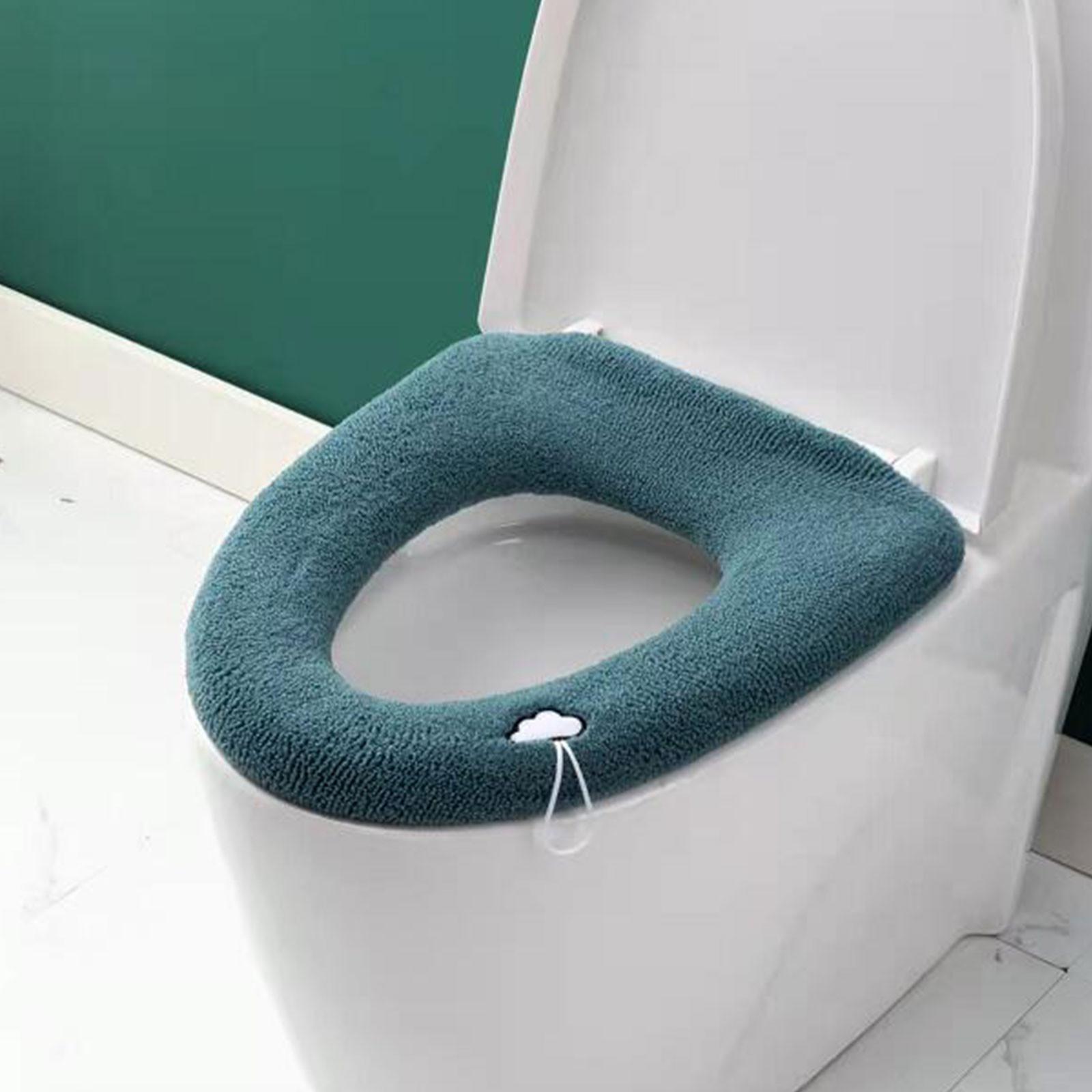 Коврик для унитаза с ручкой, универсальный вязаный моющийся сиденье для унитаза, бытовой чехол для унитаза, утолщенная теплая подушка на сиденье унитаза One Size
Коврик для унитаза с ручкой, универсальный вязаный моющийся сиденье для унитаза, бытовой чехол для унитаза, утолщенная теплая подушка на сиденье унитаза One Size