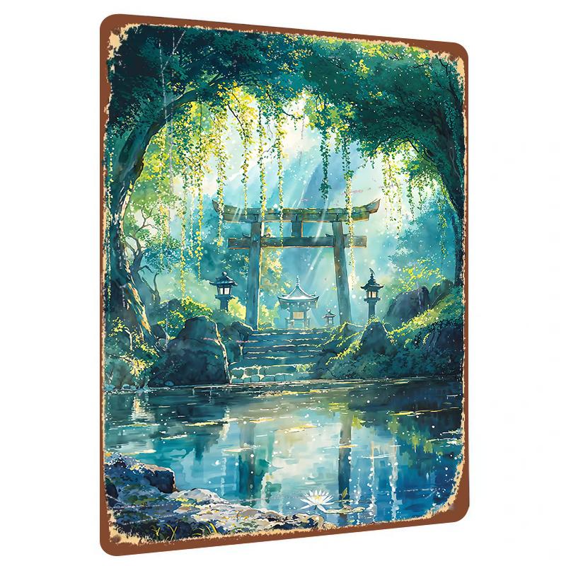 Japanese Torii Forest Lake Scenery Metal Wall Art Home Decor Living Room Hanging Painting 20x30cm(7.8x11.8inch)
Japanese Torii Forest Lake Scenery Metal Wall Art Home Decor Living Room Hanging Painting 20x30cm(7.8x11.8inch)