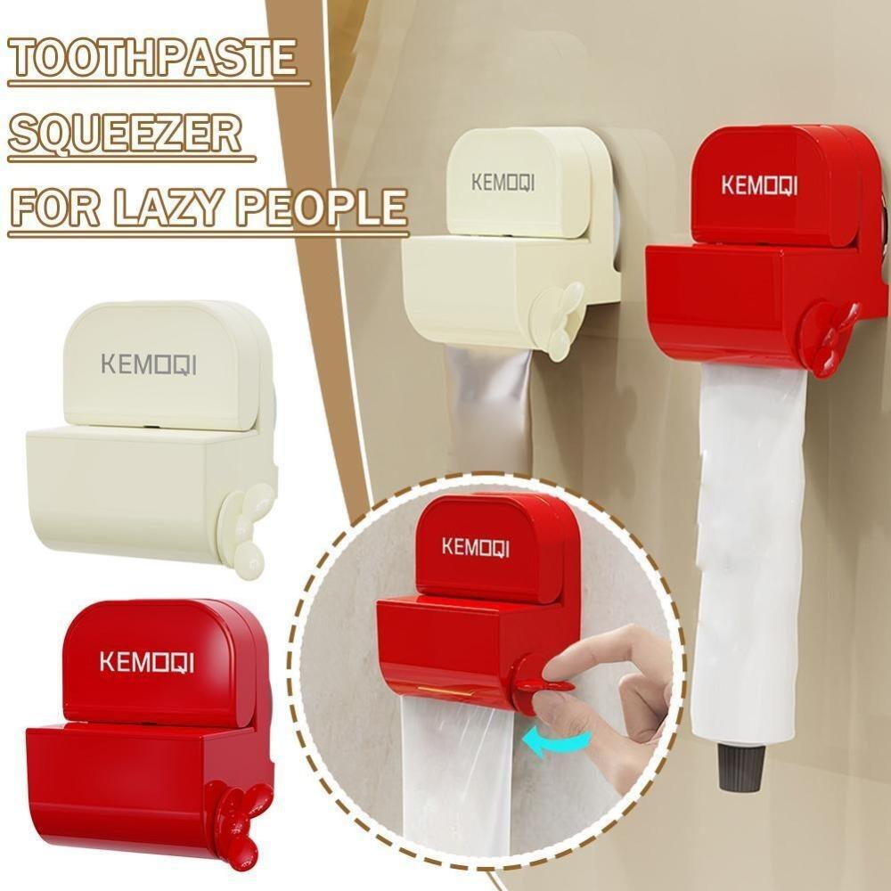 Storage Rack Clip Toothpaste Holder Manual Toothpaste Dispenser Household Toothpaste Squeezer білий
Storage Rack Clip Toothpaste Holder Manual Toothpaste Dispenser Household Toothpaste Squeezer білий