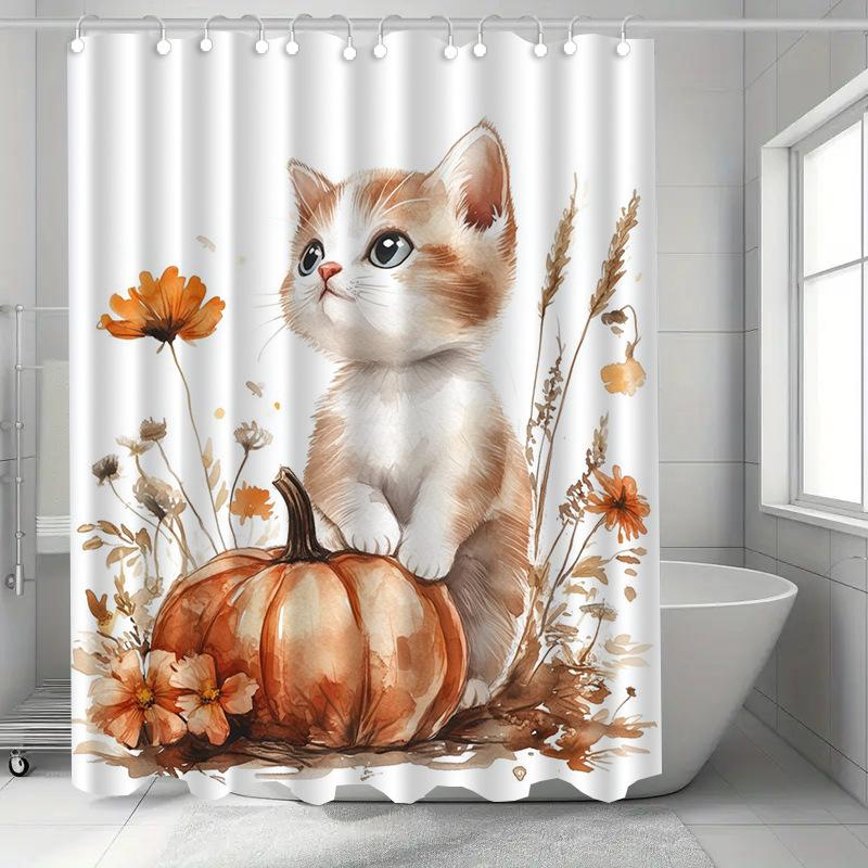 Cute Cartoon Fruits Washable Dirt-Resistant Shower Curtain Shower Head Waterproof Polyester Bath Curtain For Home Decor W60H190(CM)-1 Pcs
Cute Cartoon Fruits Washable Dirt-Resistant Shower Curtain Shower Head Waterproof Polyester Bath Curtain For Home Decor W60H190(CM)-1 Pcs