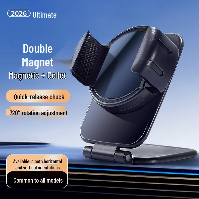 2026 Universal Magnetic Car Mount with Suction Cup for Dashboard Navigation Dual-Magnet 720° Adjustable Rotation чёрный
2026 Universal Magnetic Car Mount with Suction Cup for Dashboard Navigation Dual-Magnet 720° Adjustable Rotation чёрный