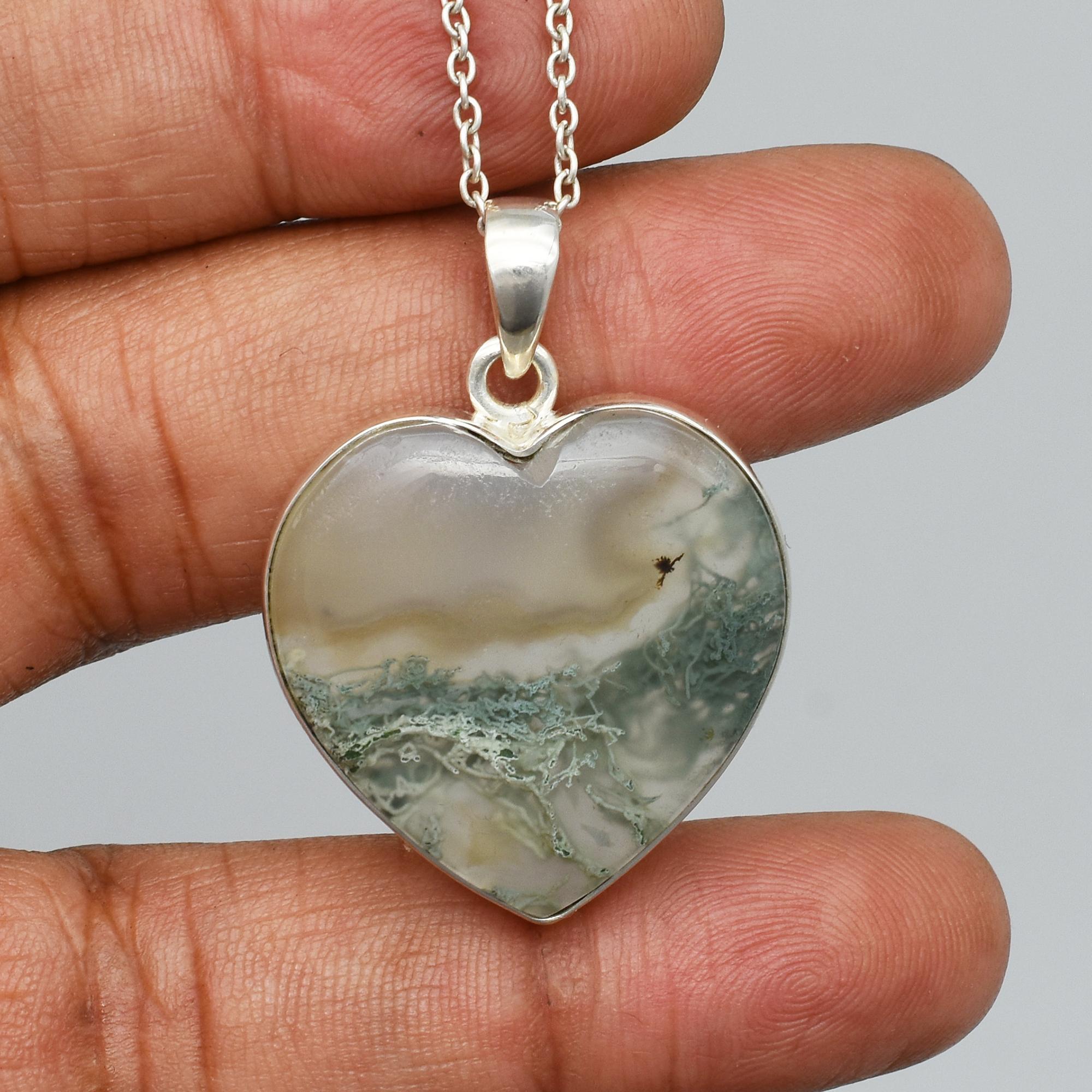 Amazing Horse Moss Agate, 925 Sterling Silver Necklace Pendant, Handmade Silver Jewelry, Moss Agate Necklace Pendant, Gift For Her 1.49 Inches Length белый
Amazing Horse Moss Agate, 925 Sterling Silver Necklace Pendant, Handmade Silver Jewelry, Moss Agate Necklace Pendant, Gift For Her 1.49 Inches Length белый