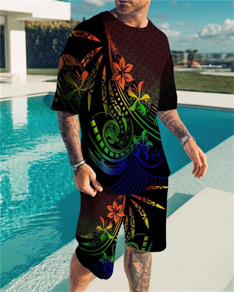 Мужская футболка и шорты, спортивный костюм из двух предметов, спортивный костюм для фитнеса с буквой K и рисунком, красочная летняя мужская футболка 6XL
Мужская футболка и шорты, спортивный костюм из двух предметов, спортивный костюм для фитнеса с буквой K и рисунком, красочная летняя мужская футболка 6XL